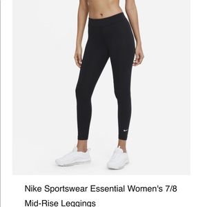 Nike Sportswear Essential 7/8 Mid-Rise Leggings